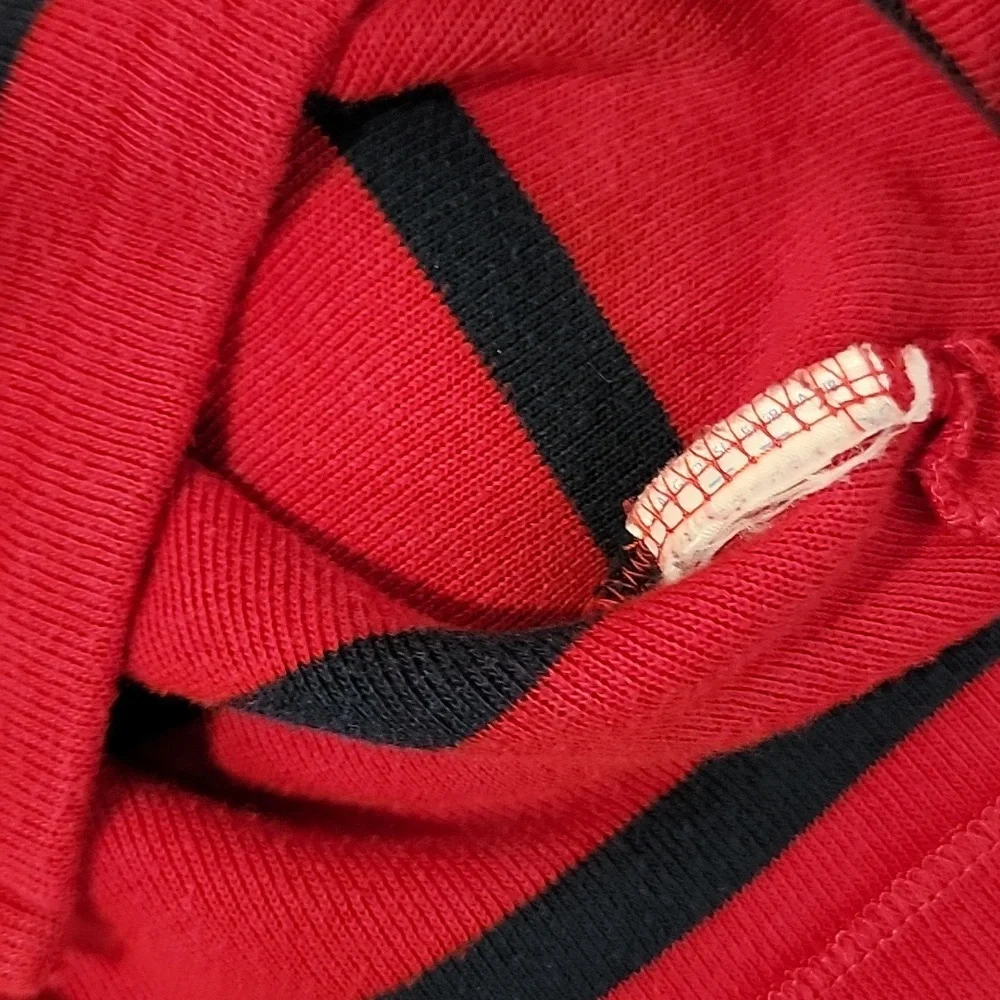 Polo ralph lauren sweater baby Size 12m very comfortable red and blue stripe zip